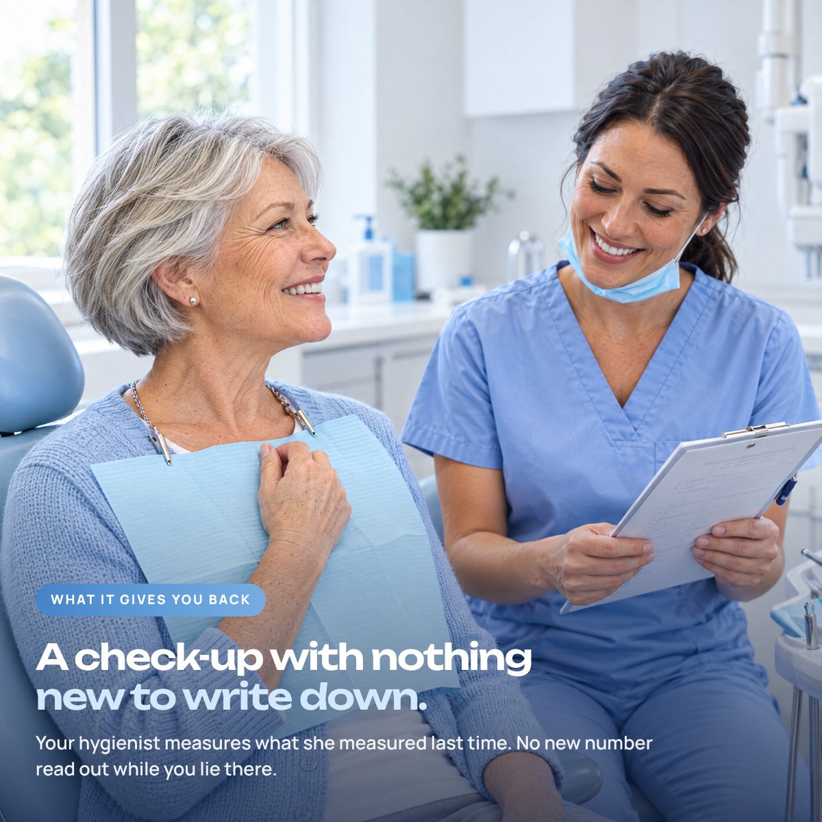 A check-up with nothing new to write down