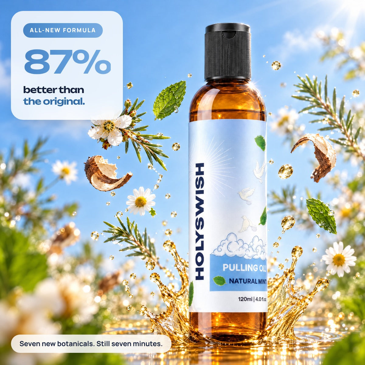 All-new formula, 87% better than the original