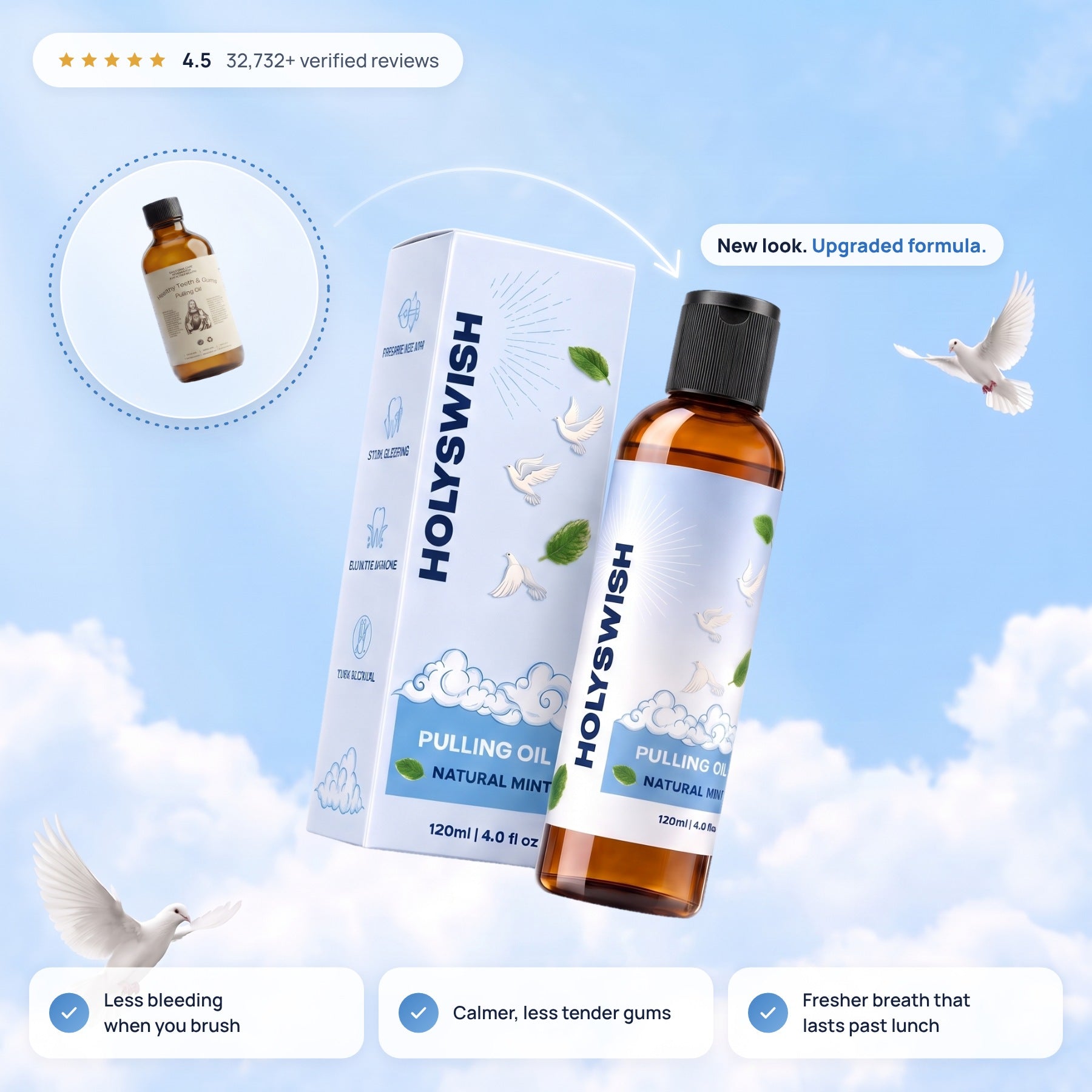 The Halo Pulling Oil: new look, upgraded formula